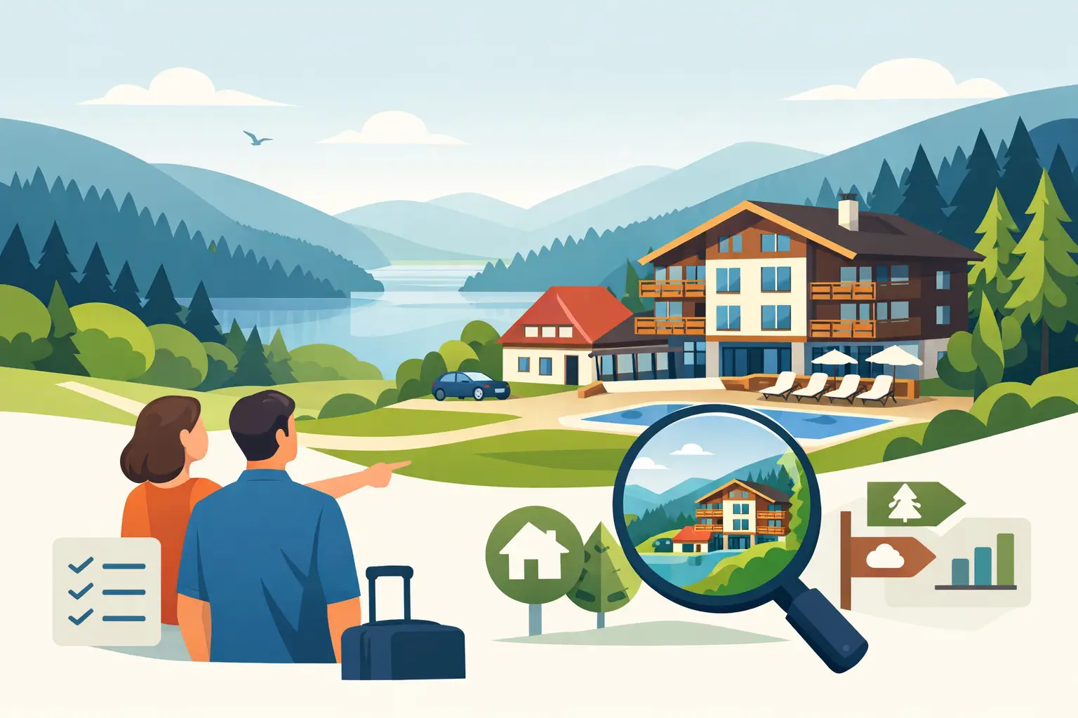 Hotel am Schwarzwald-Rand richtig wählen