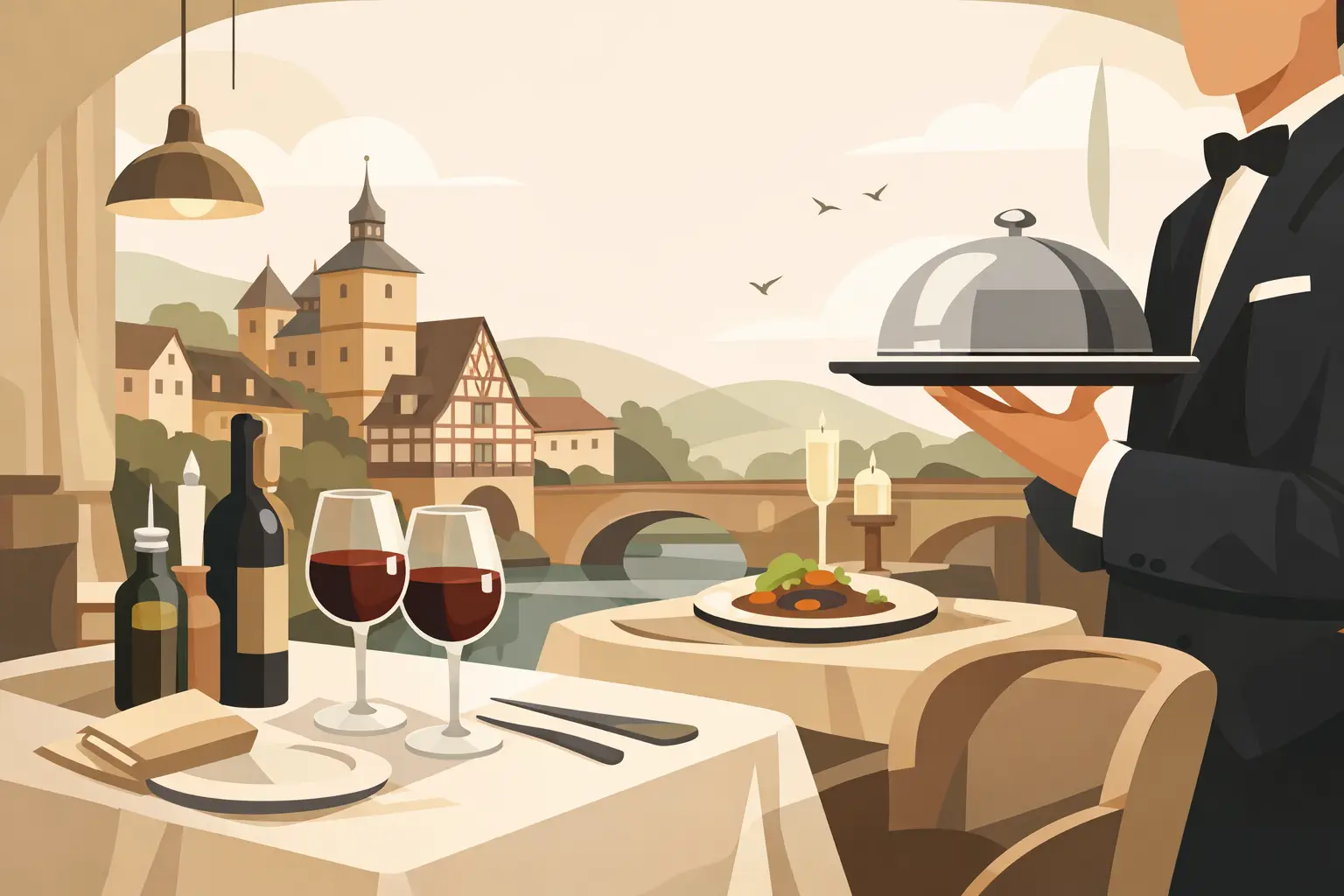 Brasserie Ettlingen: gut essen mit Stil