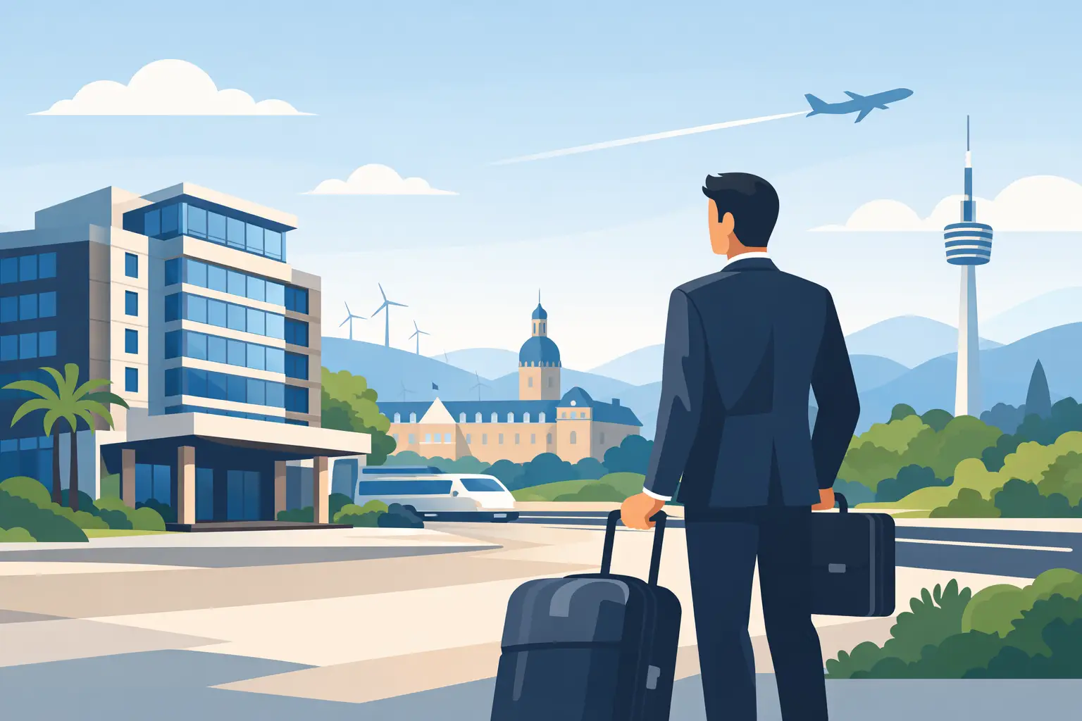 Hotel für Geschäftsreise bei Karlsruhe Umgebung