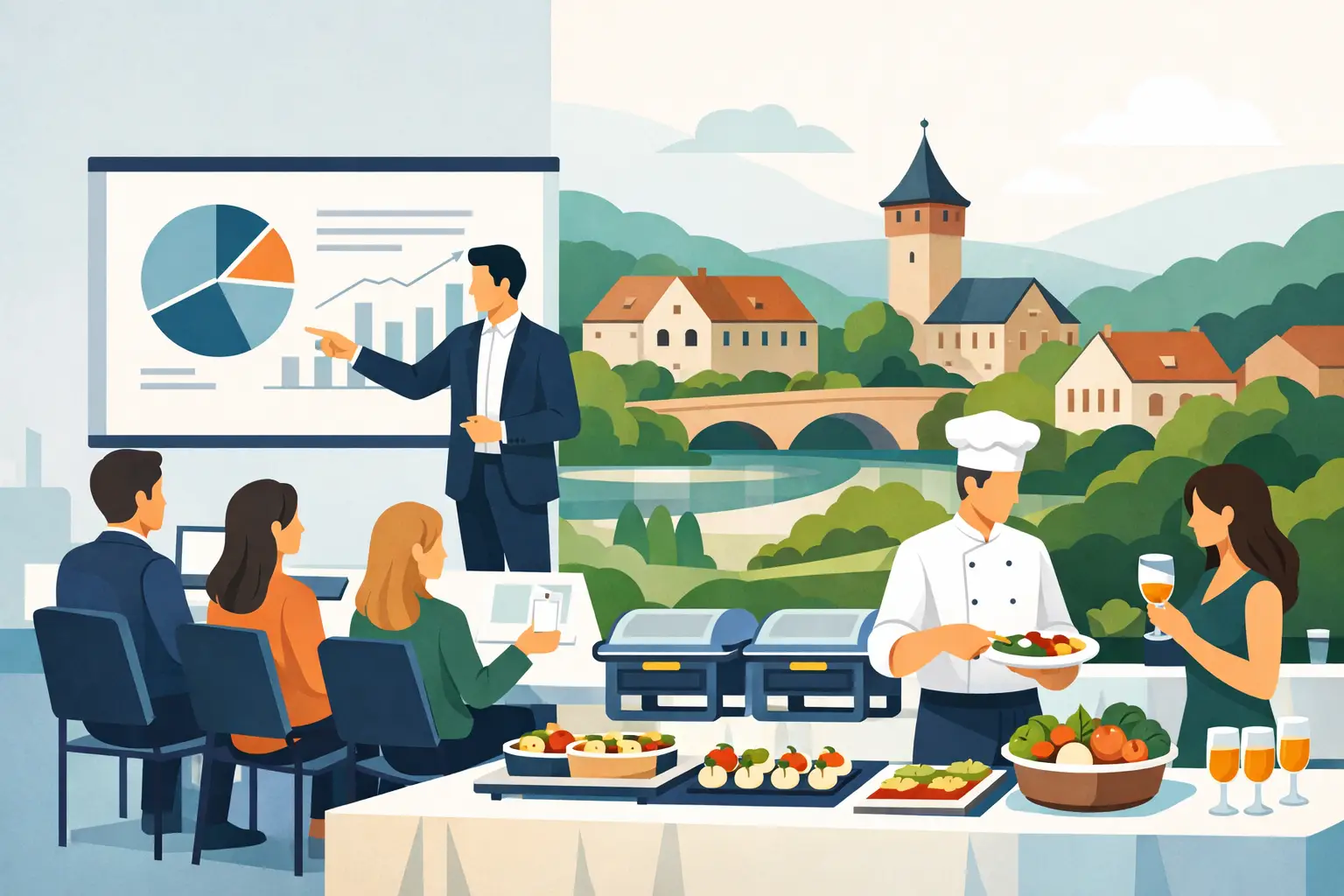 Tagung mit Catering in Ettlingen planen