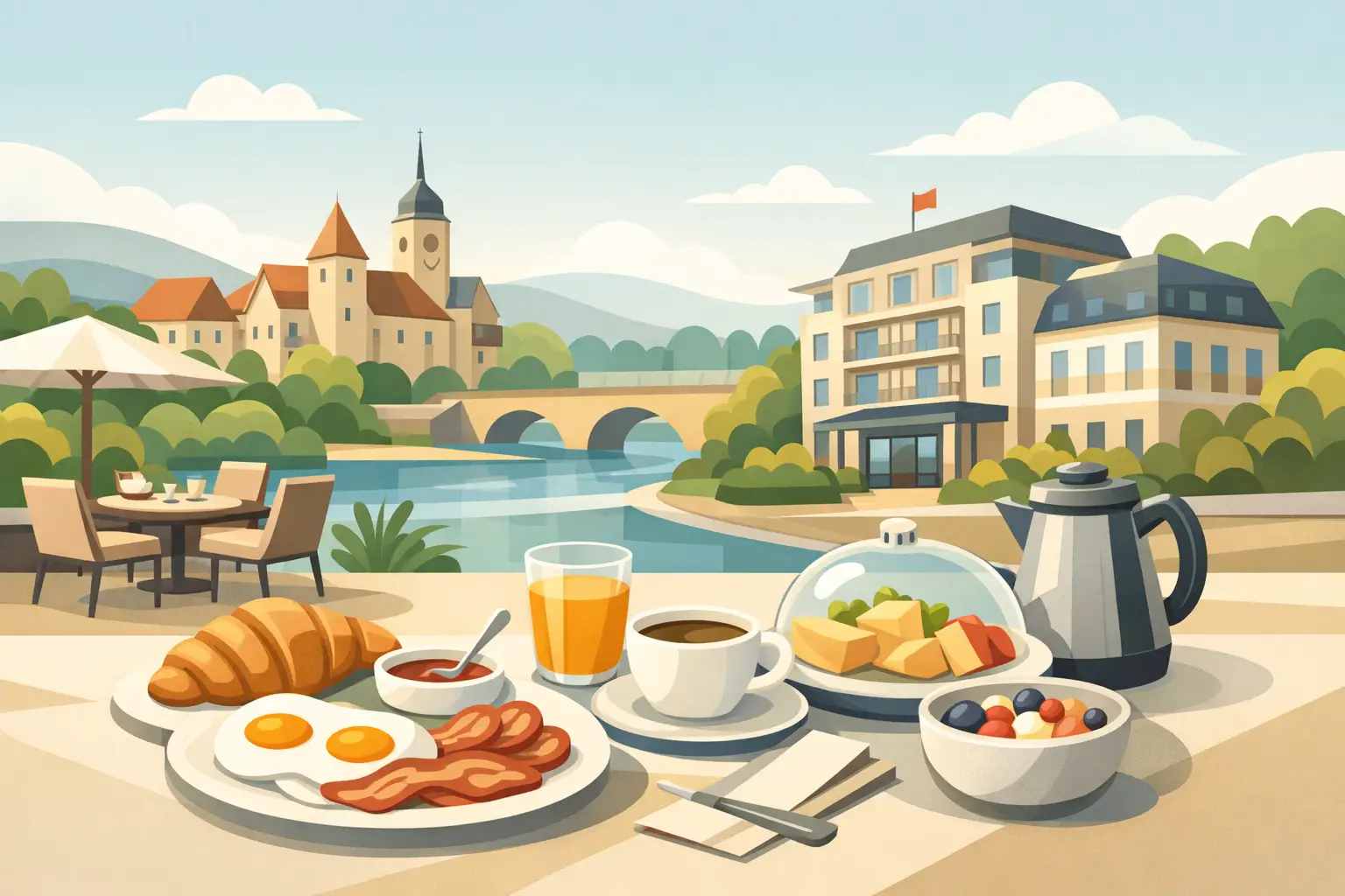 Frühstück im Hotel Ettlingen mit echter Qualität