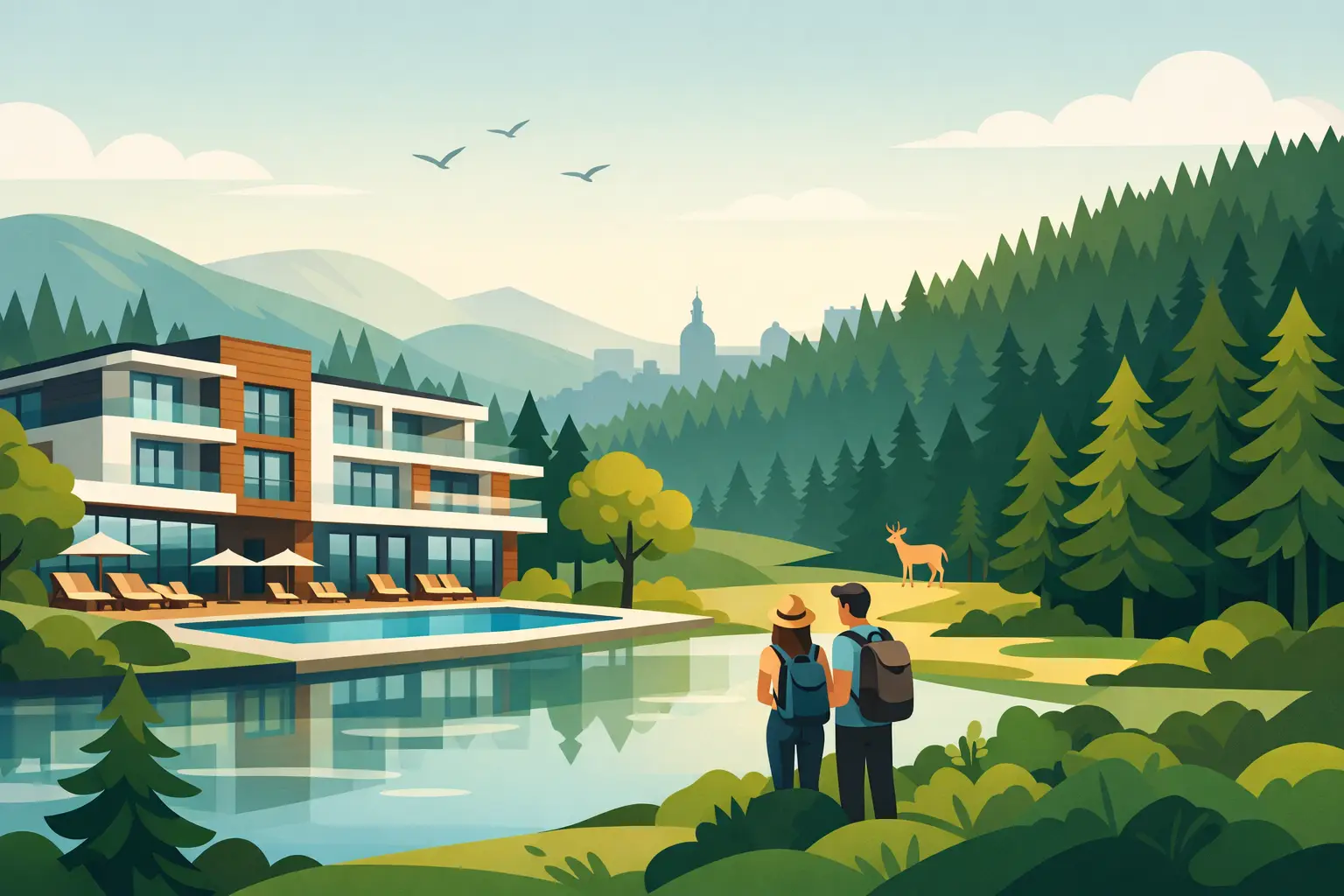 Hotel mit Schwarzwald-Zugang bei Karlsruhe